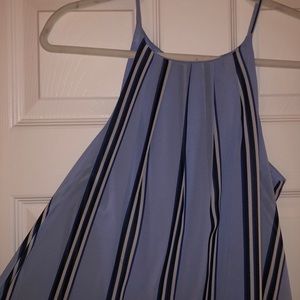 Navy and Carolina Blue Sundress
